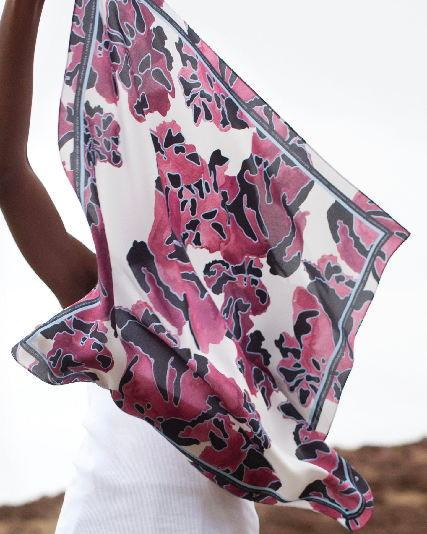 Azalea Silk Scarf